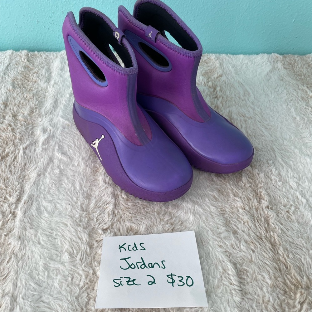 Jordan Kids Purple Rain Boots Nike